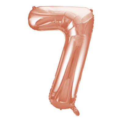 Num 7 RoseGold 34" Balloon