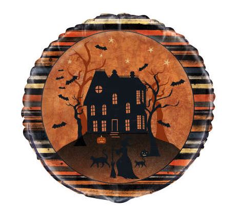 Moon Halloween Foil Balloon