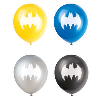 Batman Latex Balloon 8pk