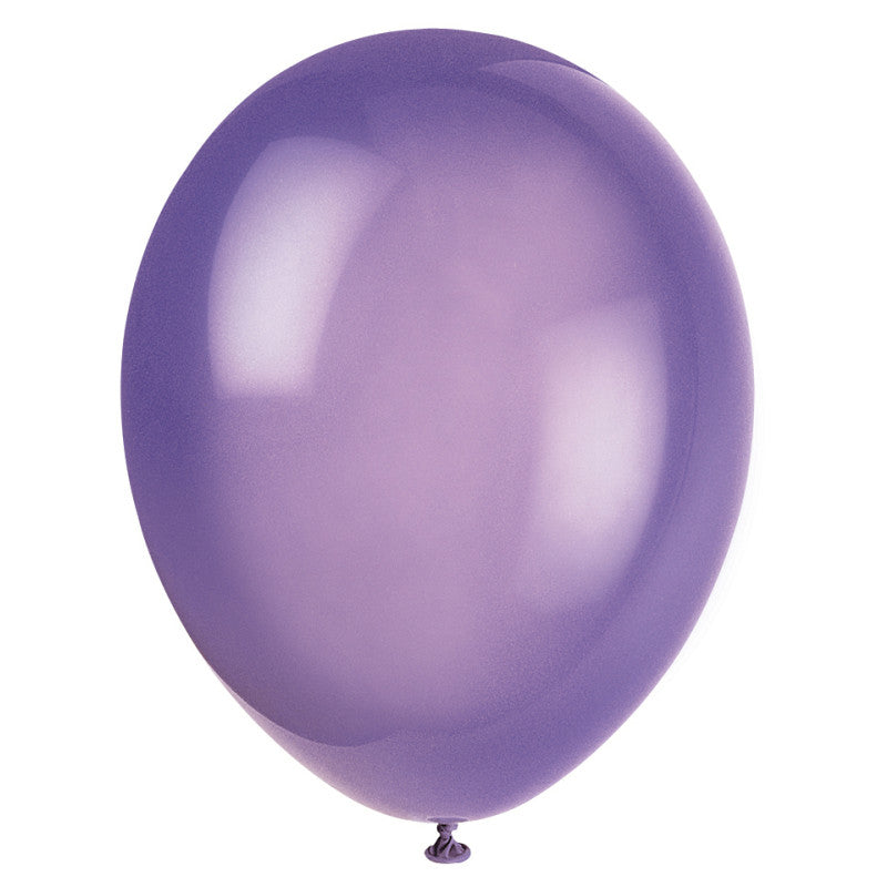 Midnit Purple 12" Balloon 10pk
