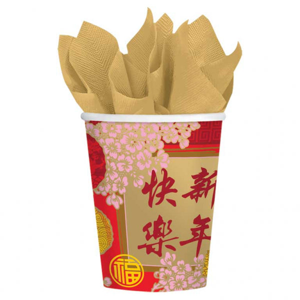 Chinese New Year Cups 8pk
