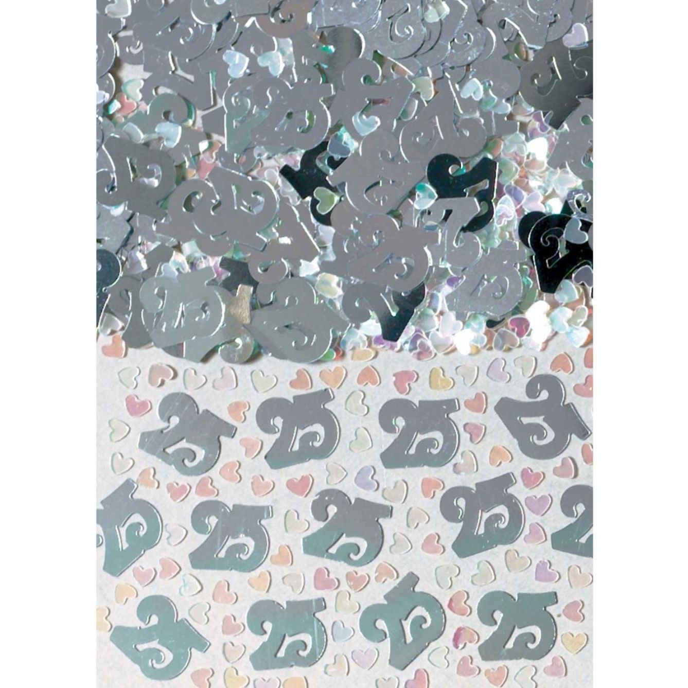 25th Silver Confetti 14g