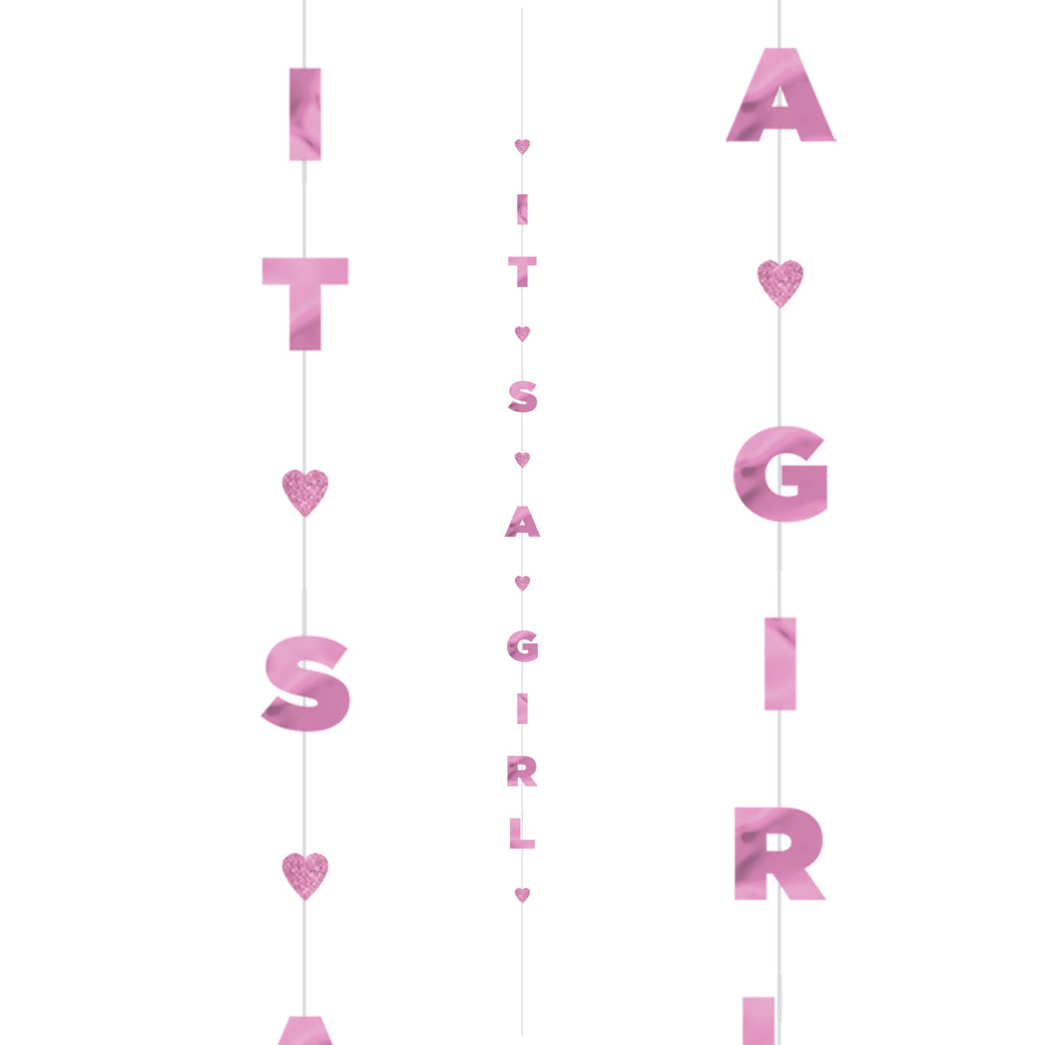 It's a Girl Balloon Fun String