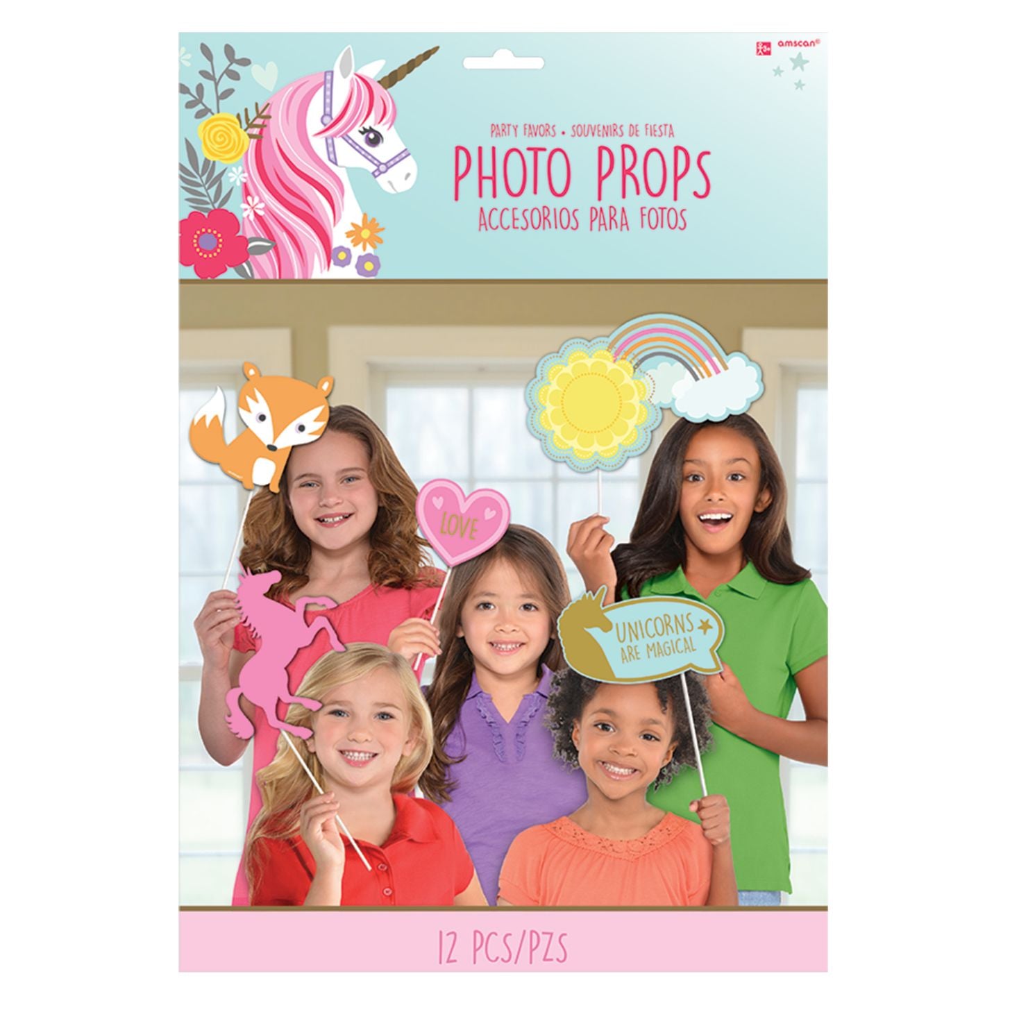 Magical Unicorn Photo Prop 12p