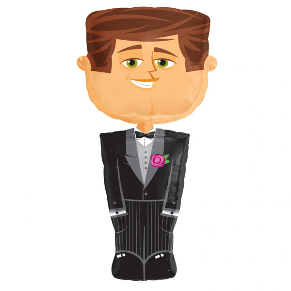 GROOM AIRWALKER FOIL BALLOON
