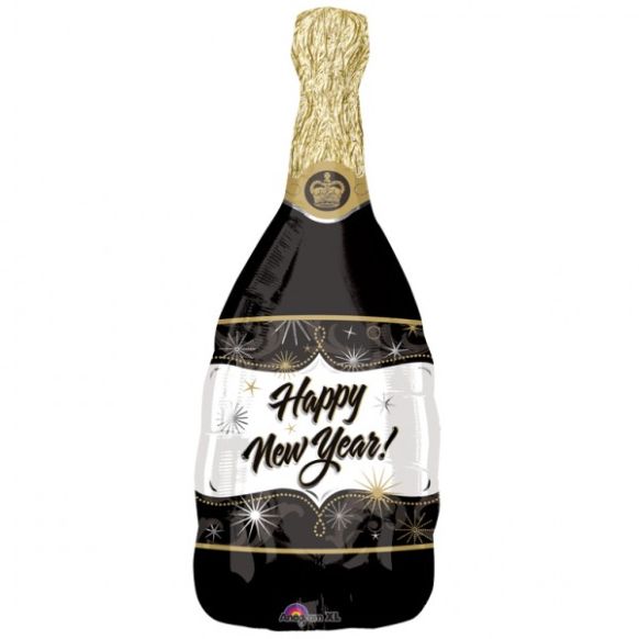 Champagne New Year Lge Balloon