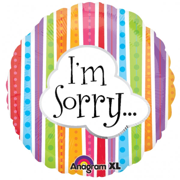 I'M SORRY- 18"/45cm Foil