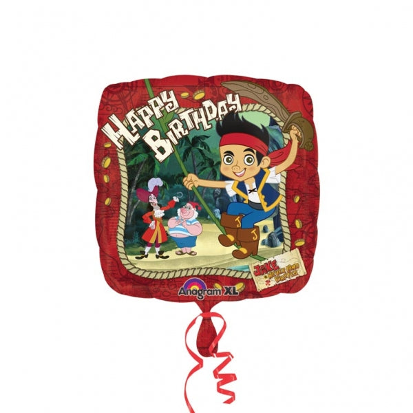Jake Pirates BDAY 18" Balloon