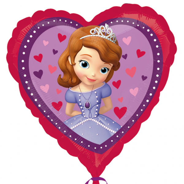Disney Sofia Heart Balloon