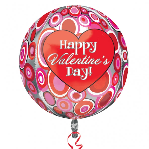 Valentine Circles Foil Balloon