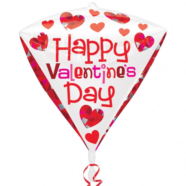 Valentine Diamond Foil Balloon