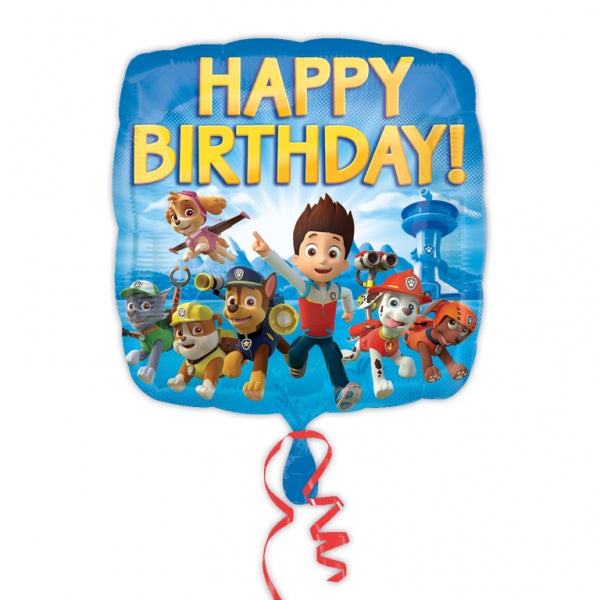 Paw Patrol Happy Bday Balloon