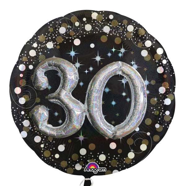 30th Bday Sprkling Balloon 32"