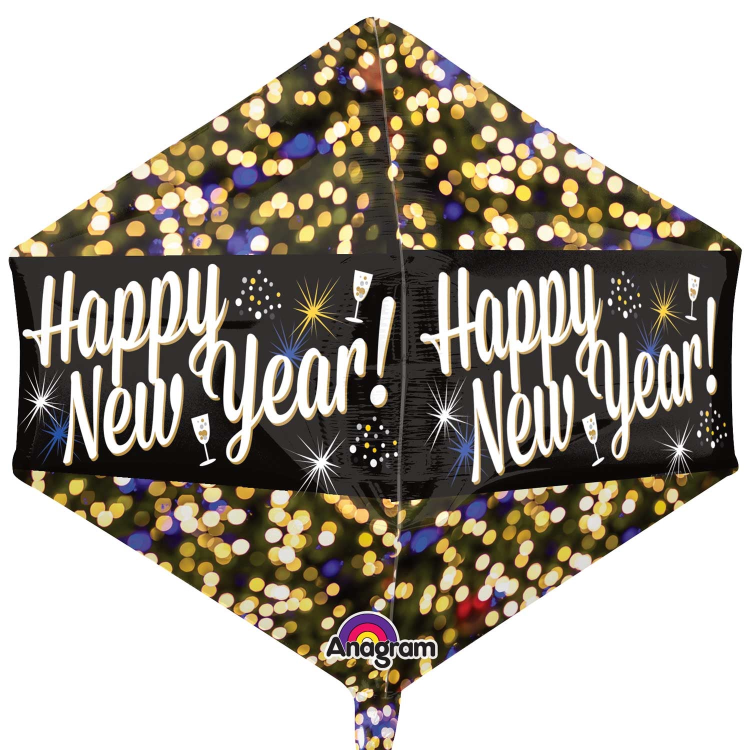 New Year Anglez Foil Balloon