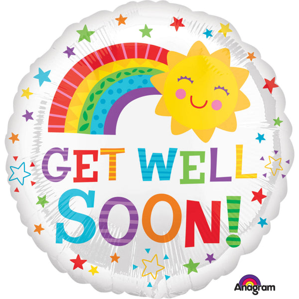 Get Well Soon HappySun Balloon