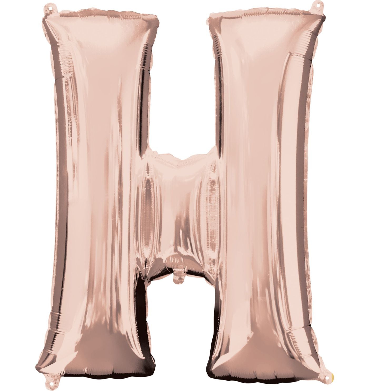 Letter H RoseGold Balloon 32"
