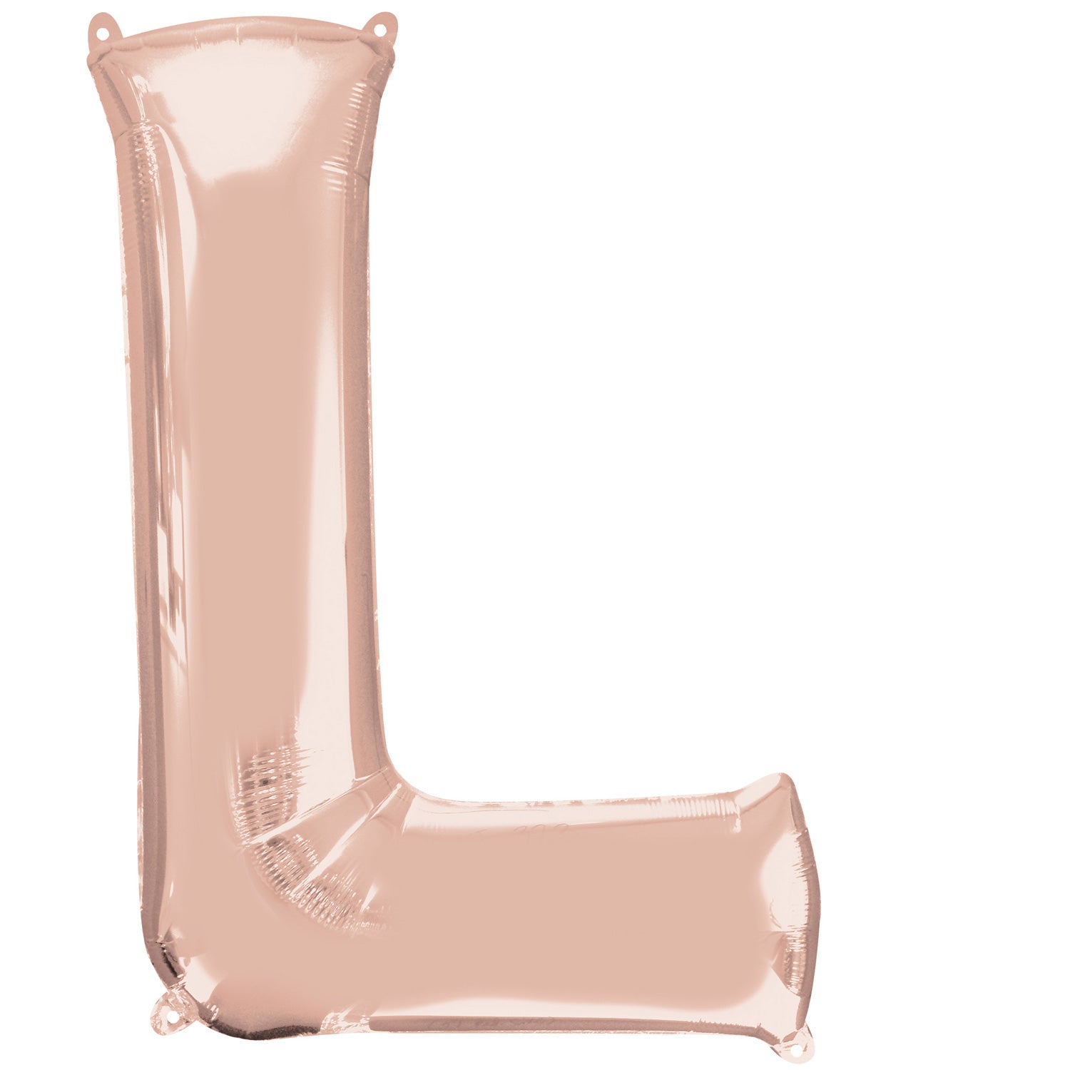 Letter L RoseGold Balloon 32"