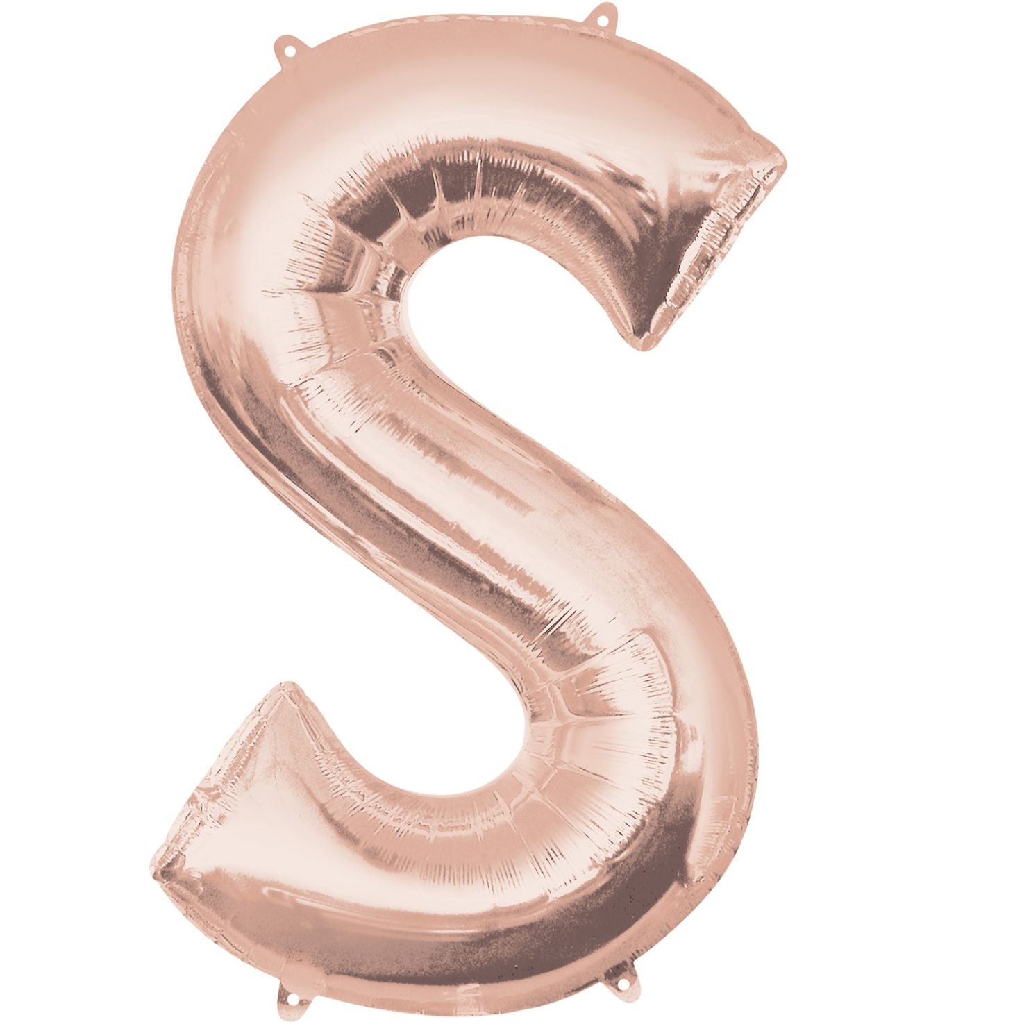 Letter S RoseGold Balloon 32"