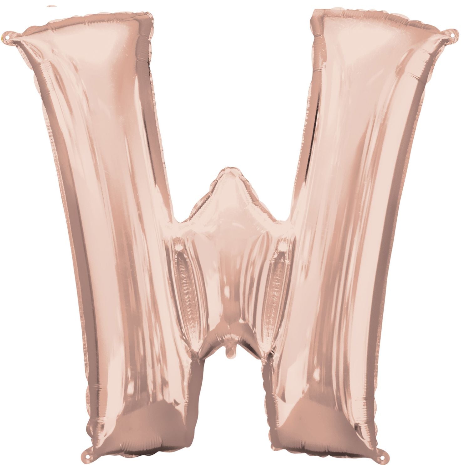Letter W RoseGold Balloon 32"