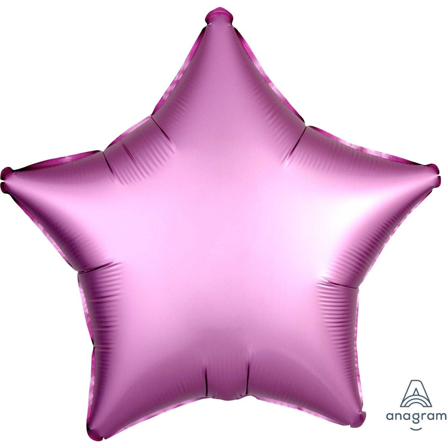 Star Balloon Satin Flamingo