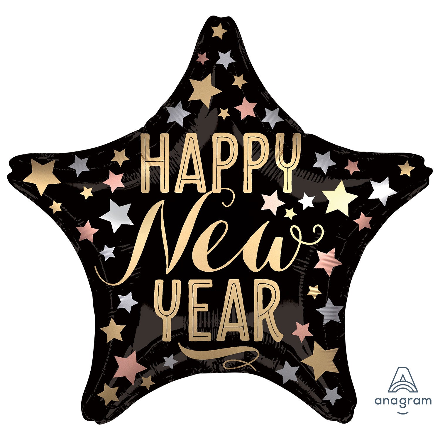 New Year Star Balloon 19inch
