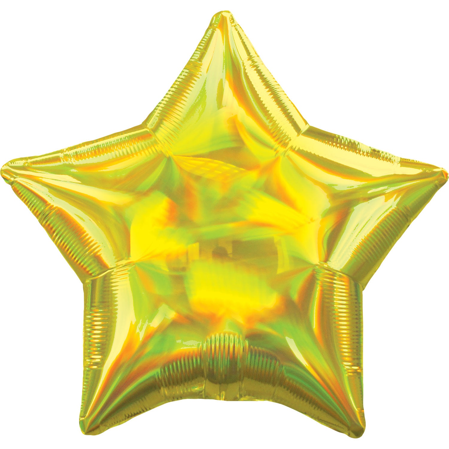Star Foil Iridescent Yellow