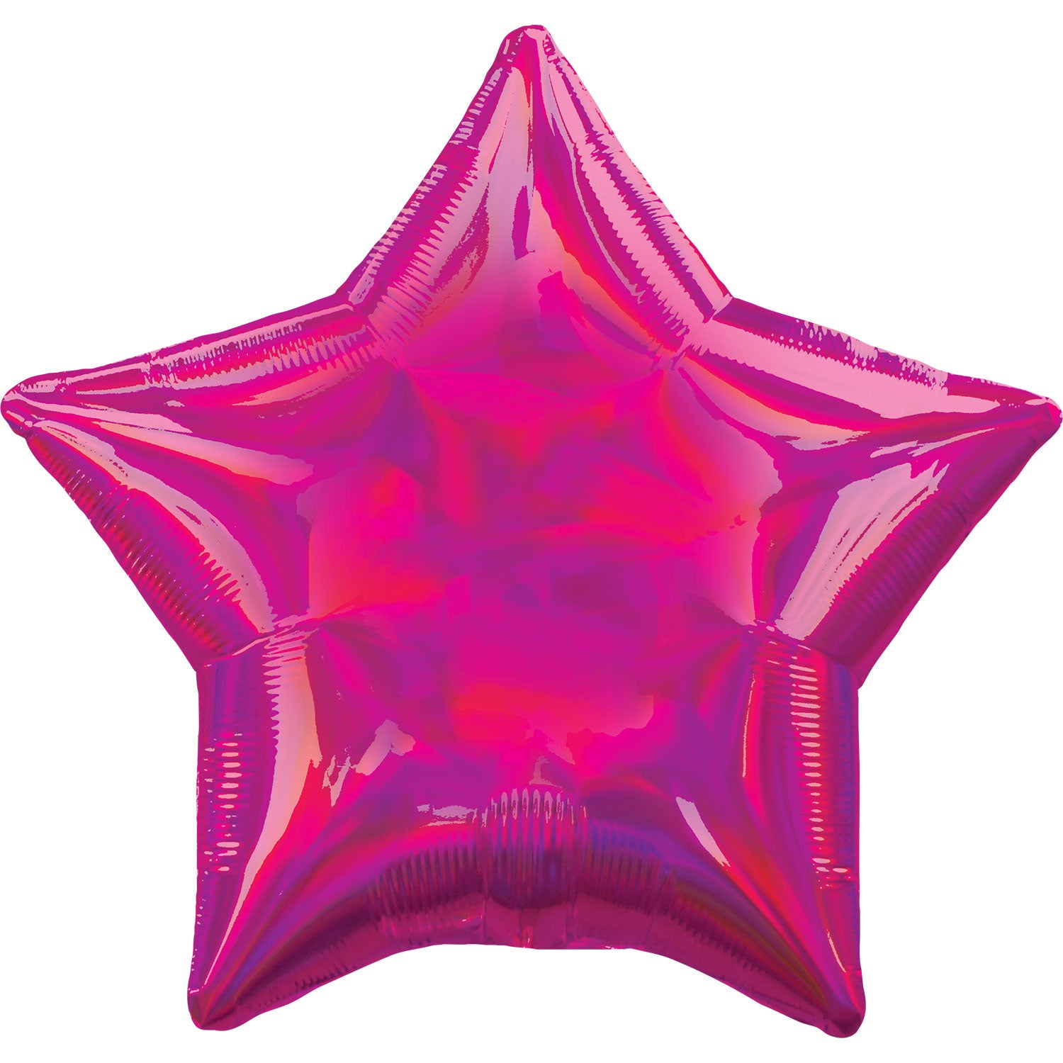 Star Foil Iridescent Magenta