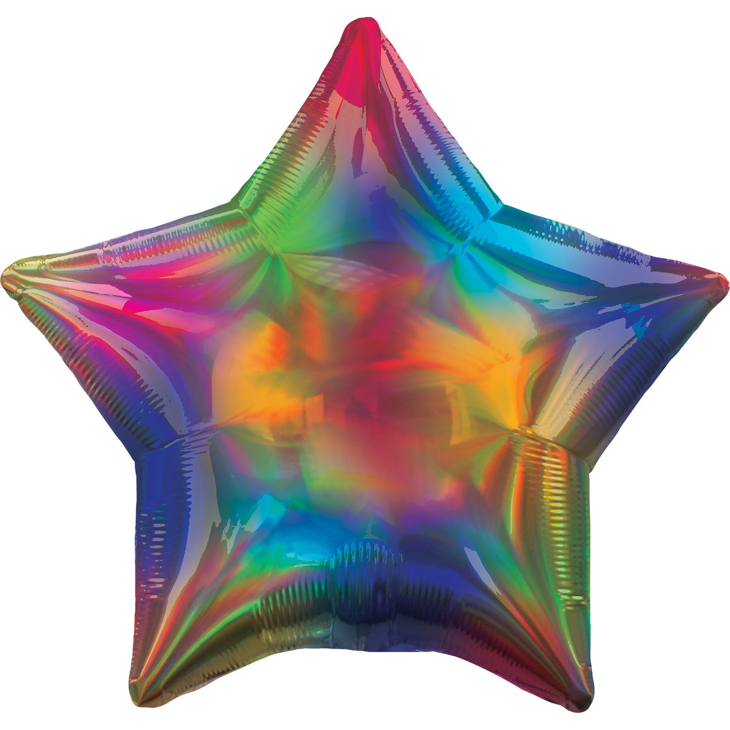 Star Foil Iridescent Rainbow
