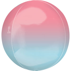 Orbz Ombre Red & Blue 16"