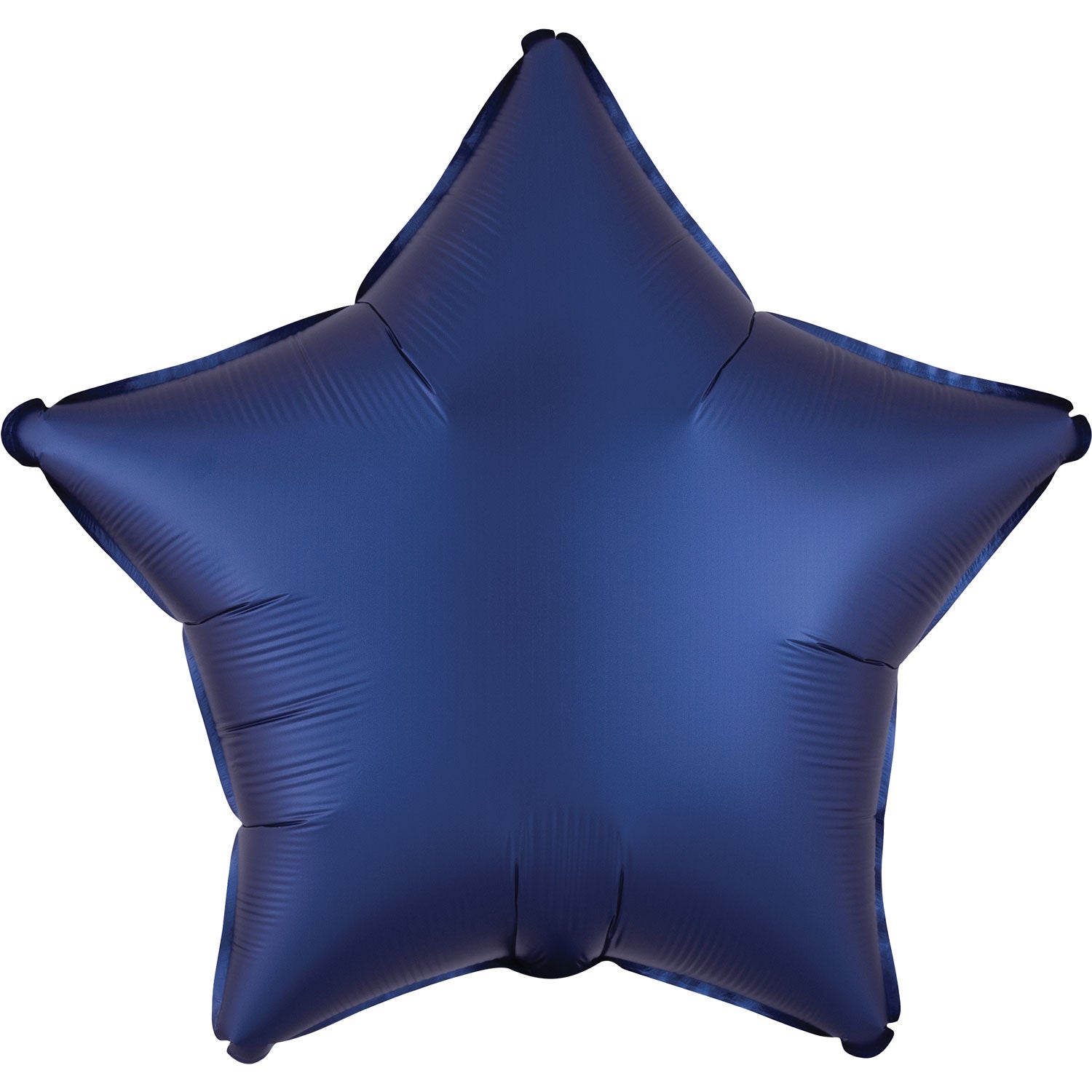 Star Balloon Satin Luxe Navy
