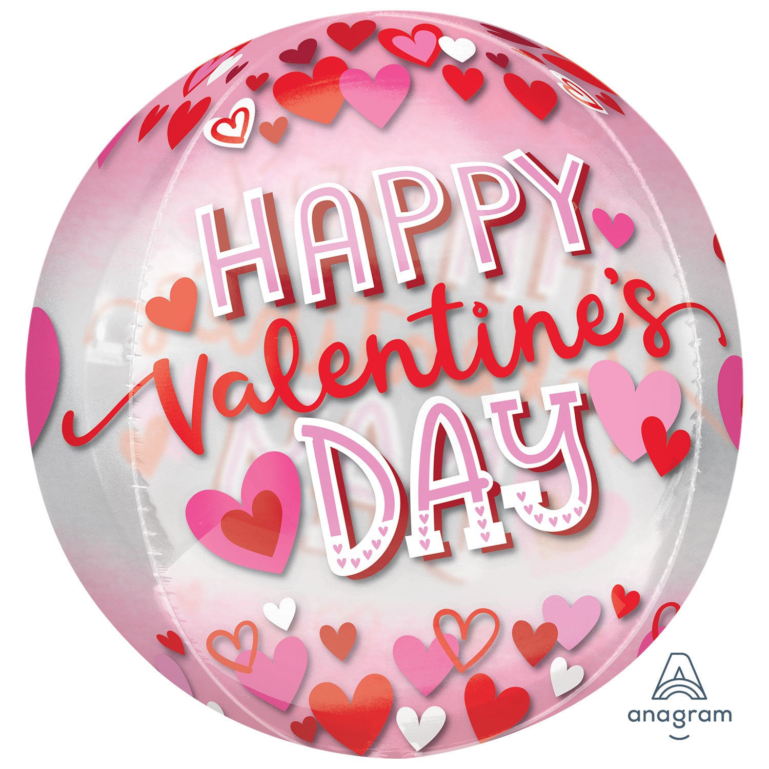 Valentine's Day Orbz Balloon