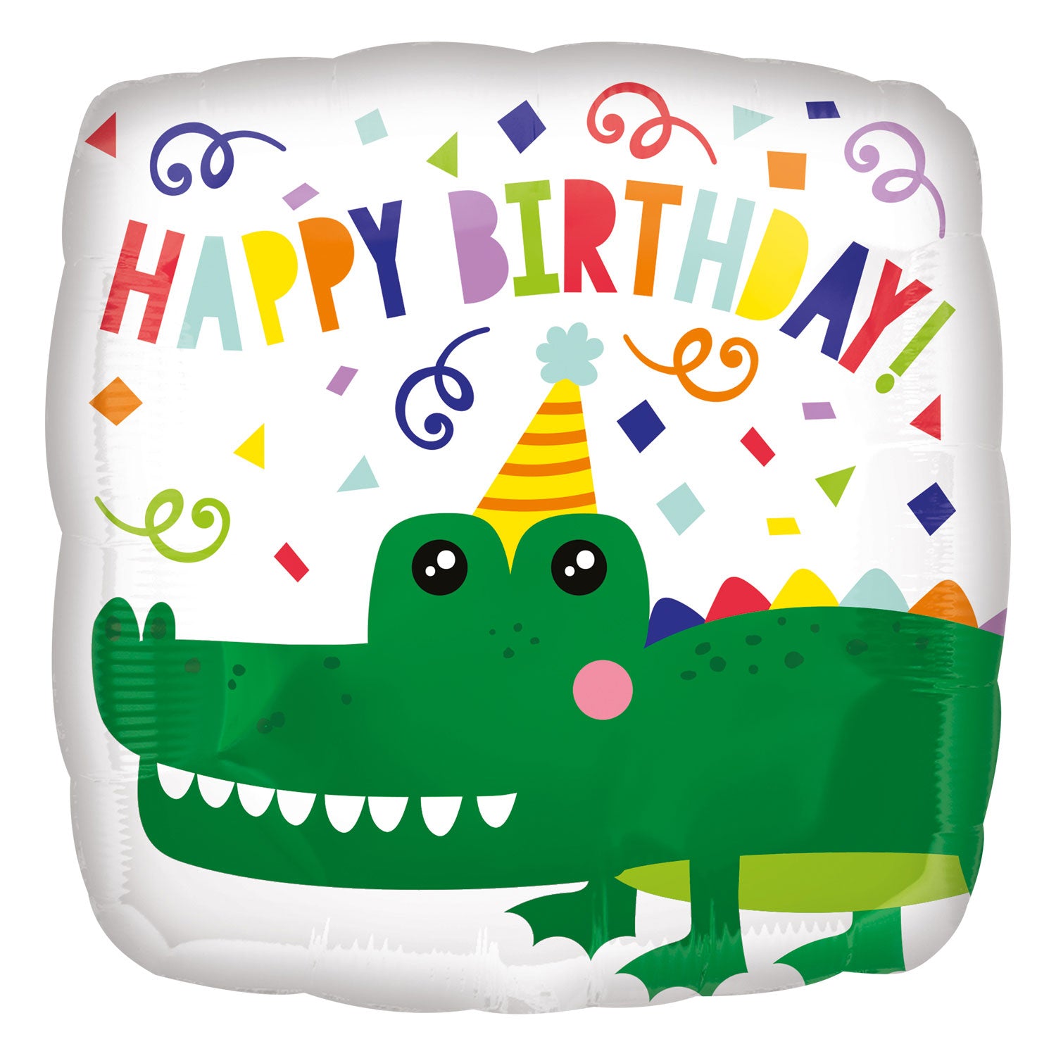 Happy Bday Gator Square 17"