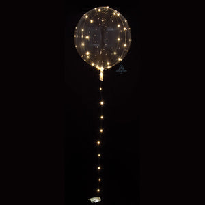 Clearz White LED Balloon