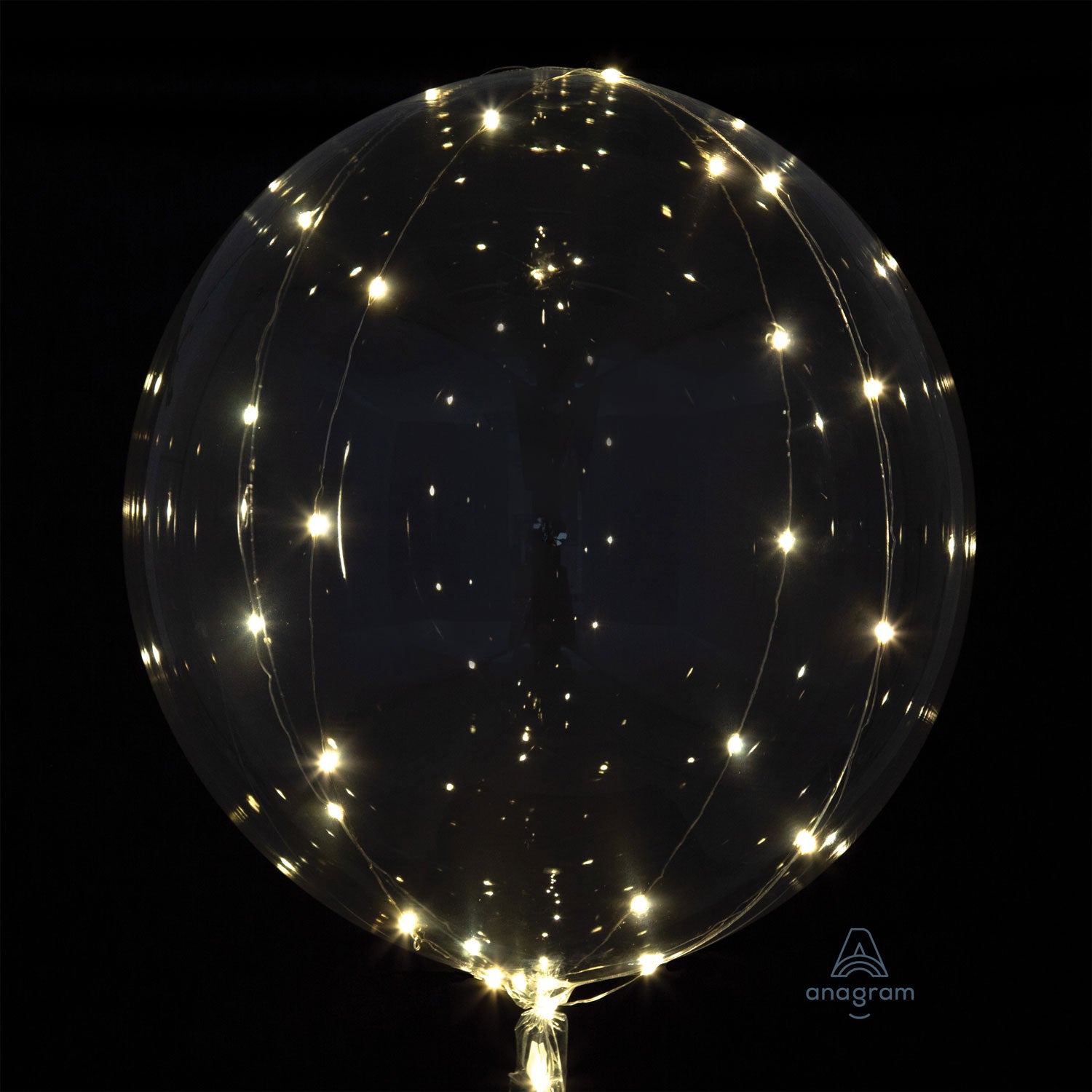Clearz White LED Balloon