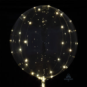 Clearz White LED Balloon