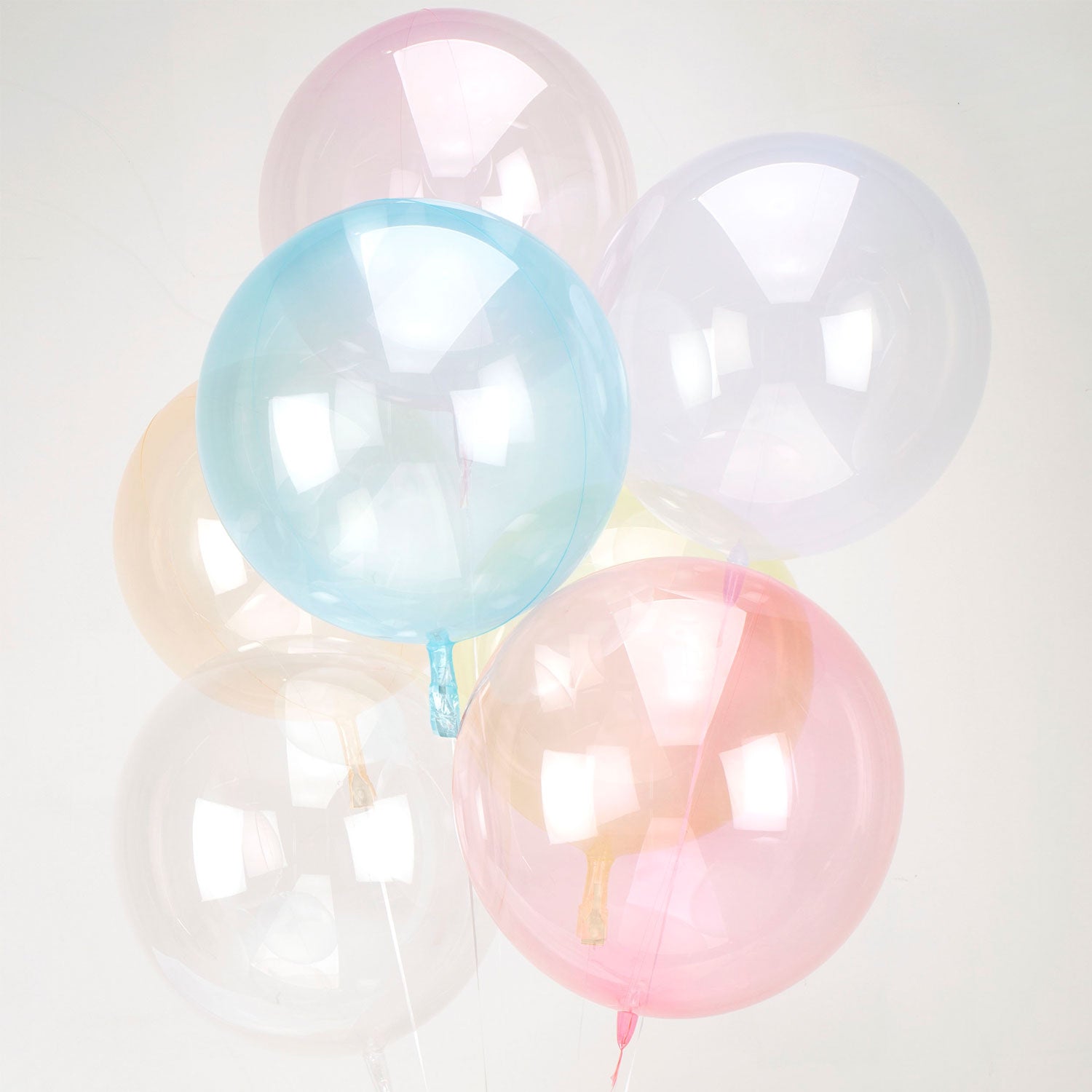 Clearz Crystal Orange Balloon