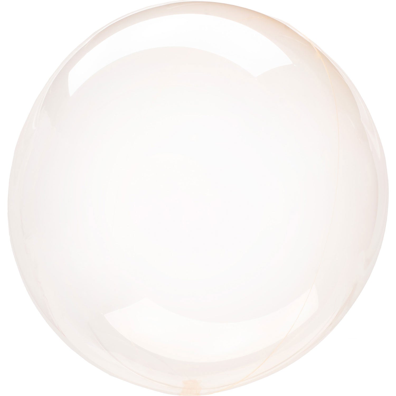 Clearz Crystal Orange Balloon