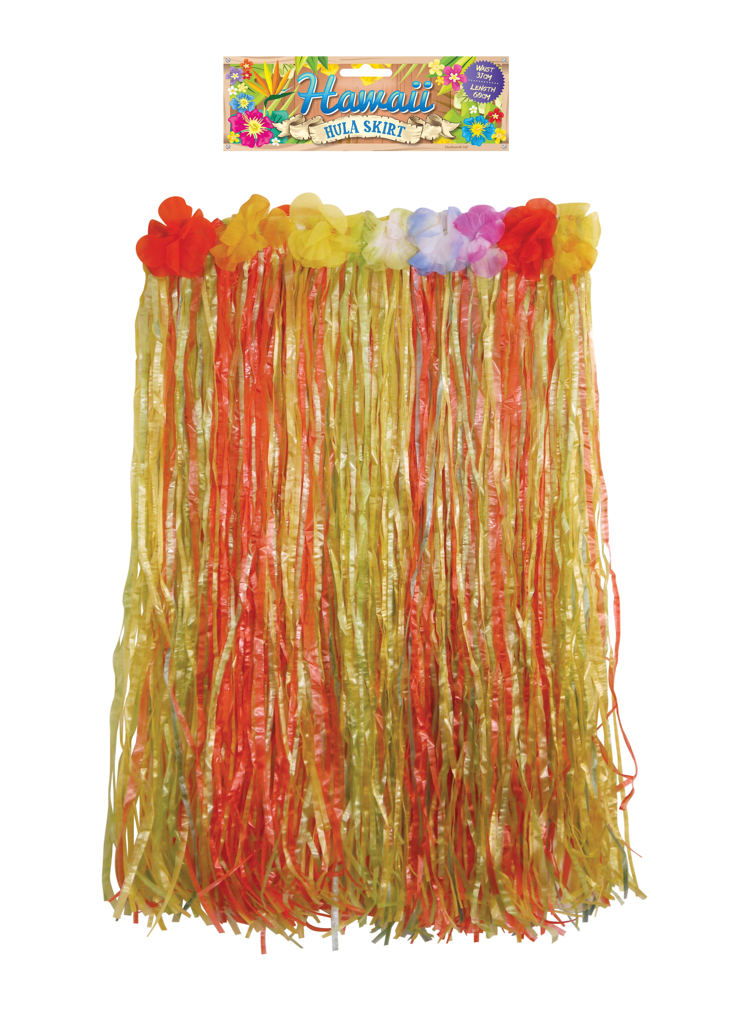 Hula Skirt with flowers