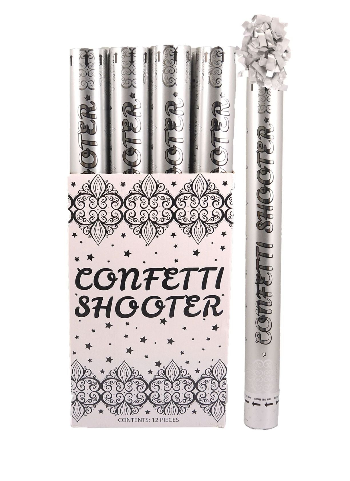 Confetti Shooter Silver - 50cm