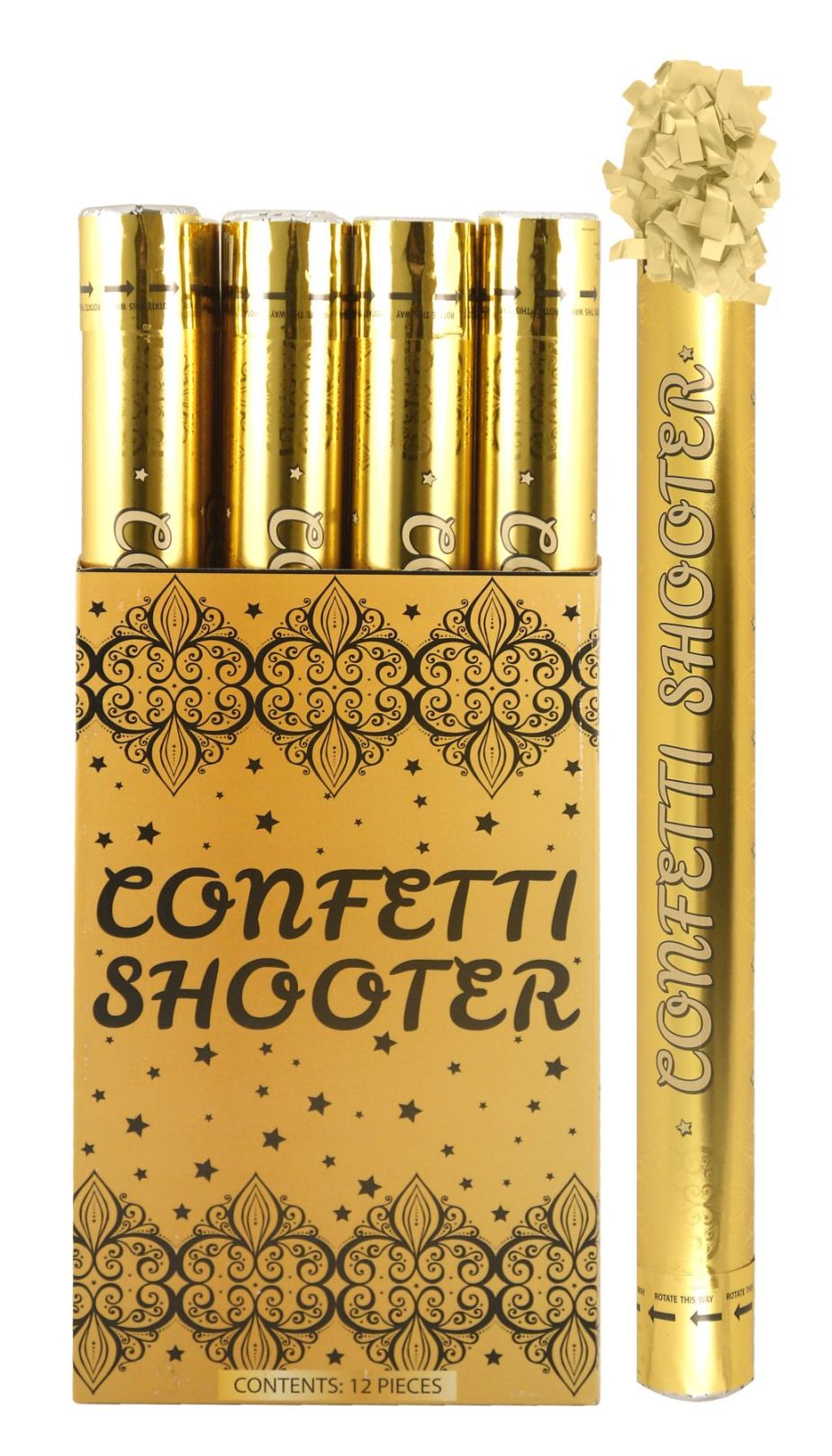 Confetti Shooter Gold - 50cm