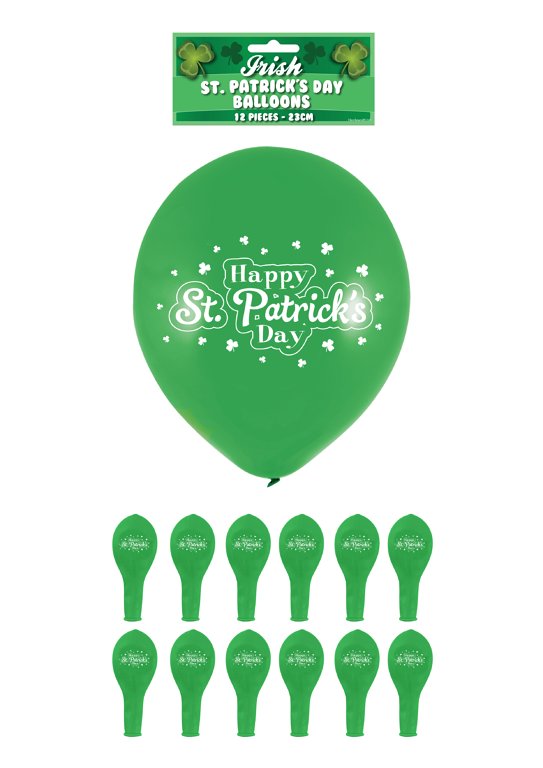 Happy St Patrick's Day 9" 12pk