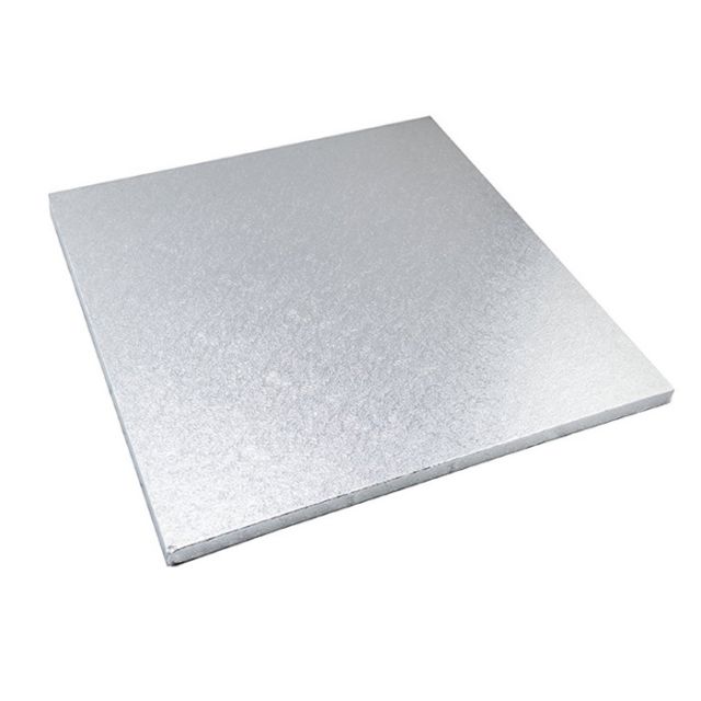 Square Cake Drum 8"x12mm