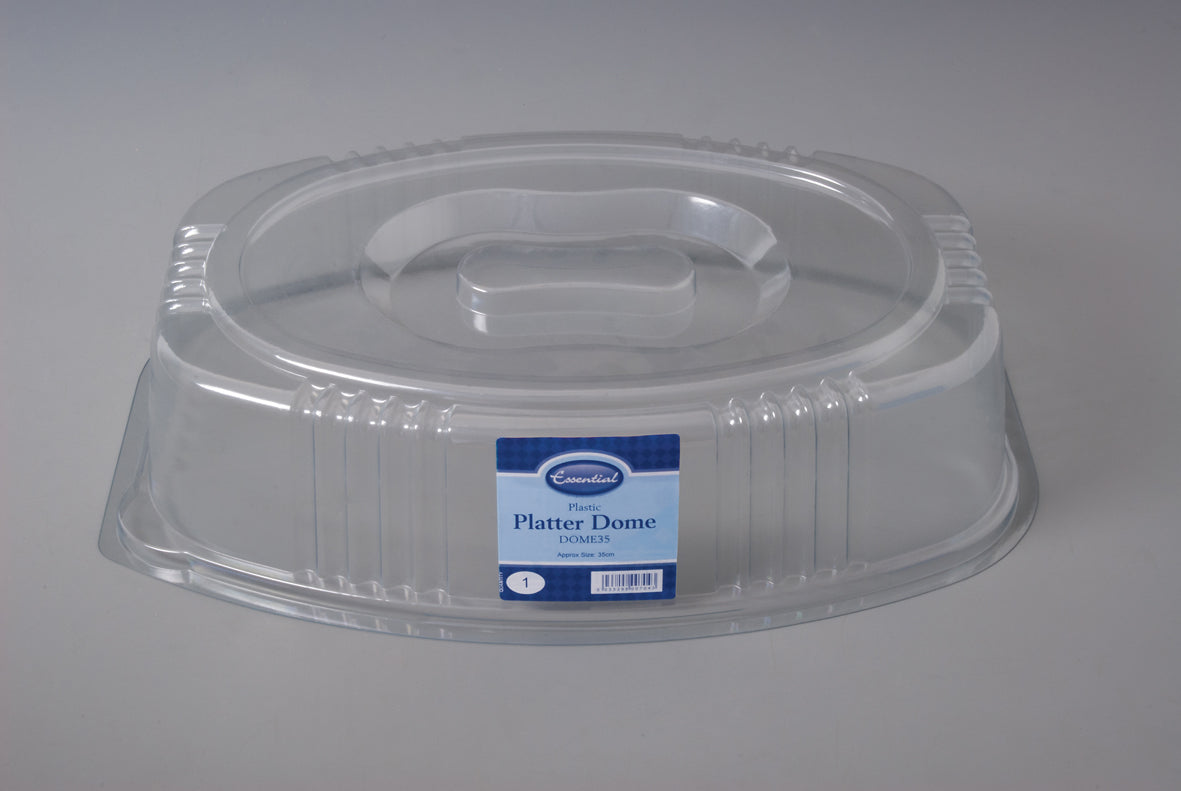 Clear Plastic Dome Cover 35cm