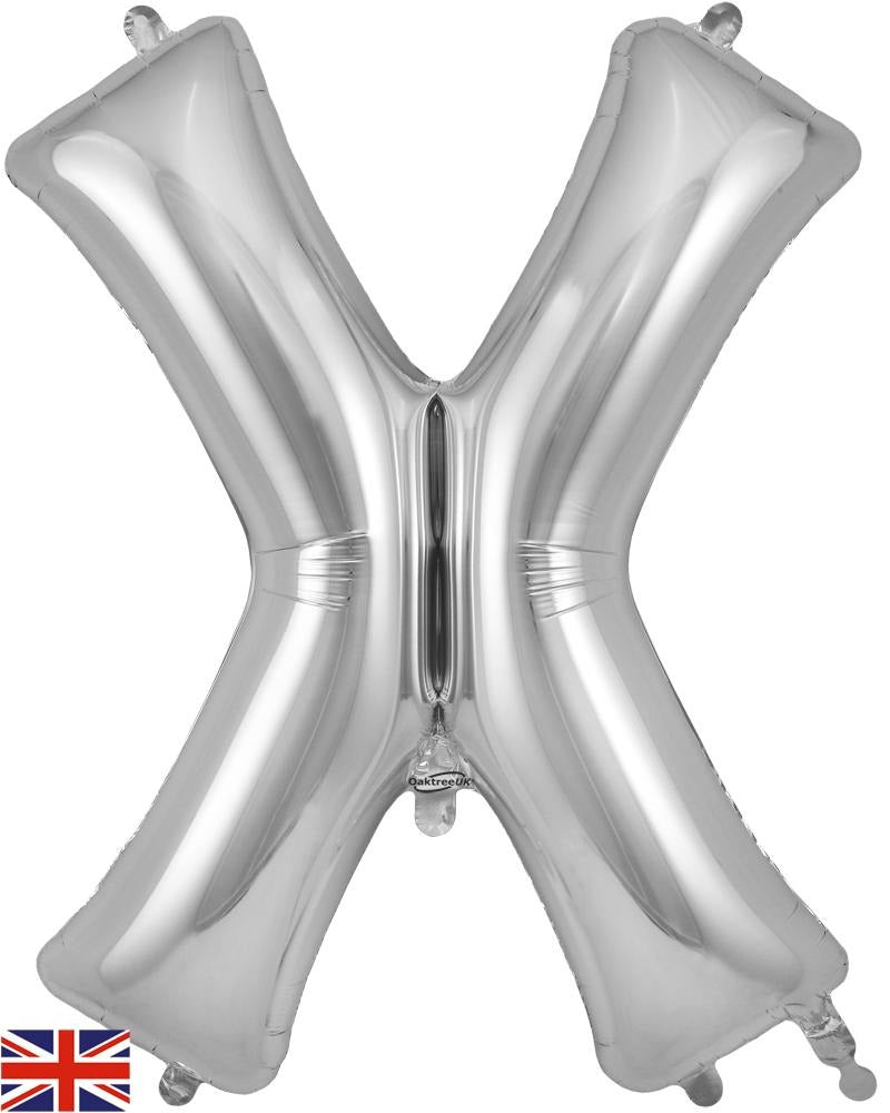 34inch Letter X Silver