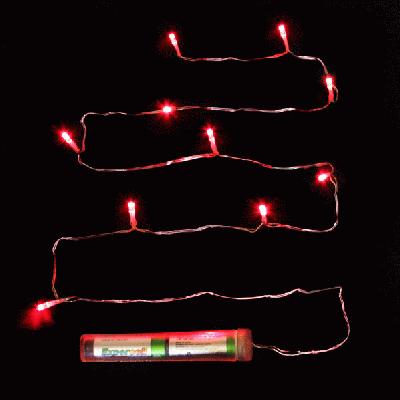 DecLites Submers Red 10 LED