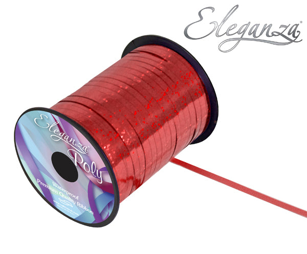 Curling Ribbon Red Holo