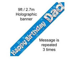 Happy Bday Dad Banner