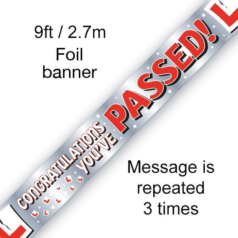 YouÂ’ve Passed Foil Banner