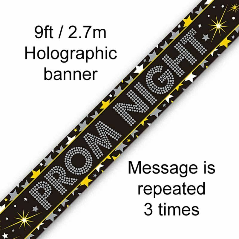 Prom Night 9FT Foil Banner