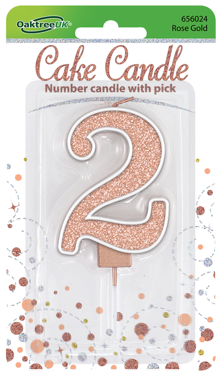 Fizz No.2 Candle 7.5cm R/Gold